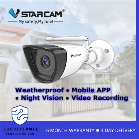 Vstarcam Cs Outdoor Mp Wifi Security Camera Lazada Singapore