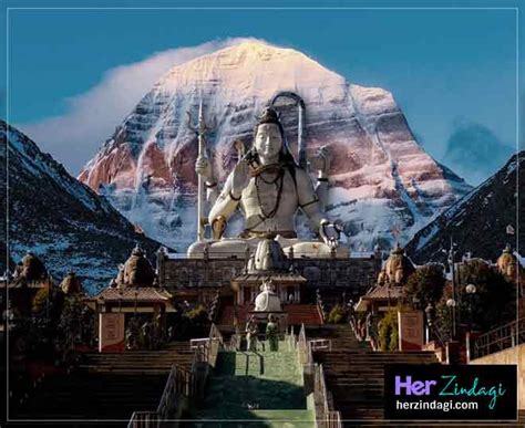 Kailash Parvat Shiv Mandir / He travelled all over india, visiting ...