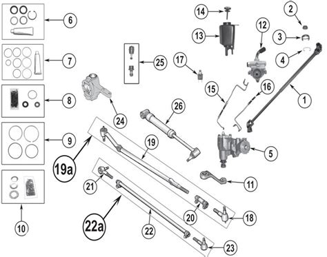 Grand Cherokee Power Steering Pump Rebuild Diagram Jeep