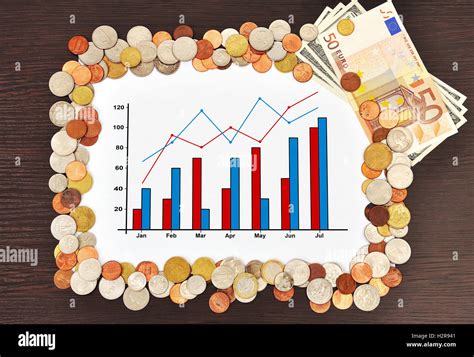 chart  money stock photo alamy