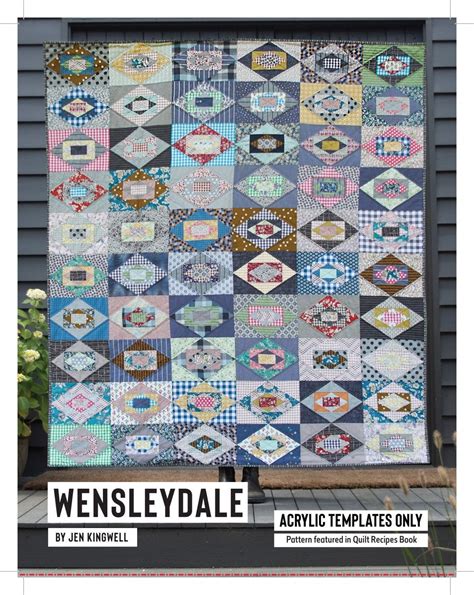 Wensleydale Acrylic Templates By Jen Kingwell Designs Artofit