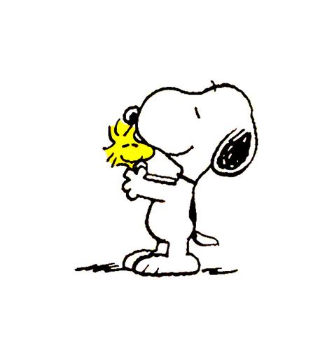 Snoopy Hug Woodstock Digital Art By Erin Mccallister Fine Art America