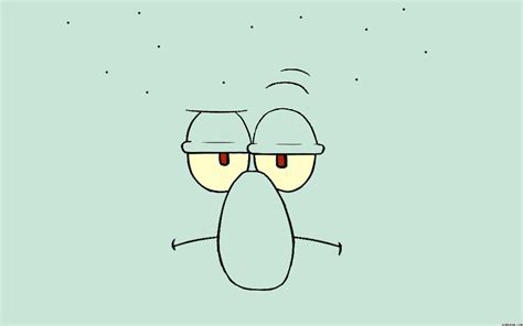 Gambar Squidward Sad Wallpaper Wallpaper Spongebob Gambar Keren