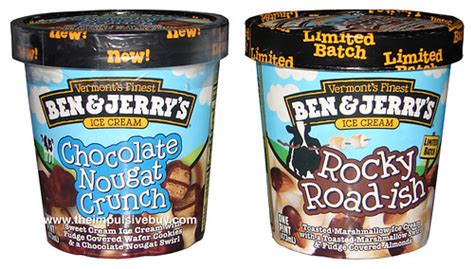 Review Ben And Jerrys Chocolate Nougat Crunch And Limited Batch Rocky Road Ish The Impulsive Buy