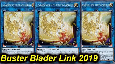 【ygopro】buster Blader Link Monster Deck 2019 Youtube