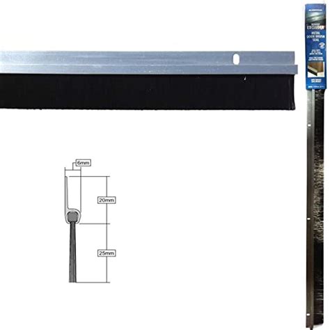 STORMGUARD 02SR0190838A 838mm Bottom Of The Door Brush Strip Draught