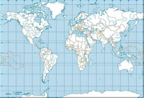 Print Map Quiz Líneas imaginarias geografía 1º Educación