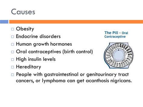 Ppt Acanthosis Nigricans Darkened Skin Powerpoint Presentation