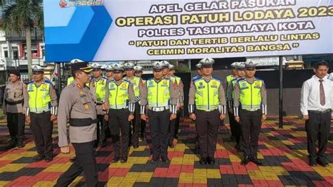 Mulai Hari Ini Polres Tasikmalaya Kota Gelar Operasi Patuh Ini