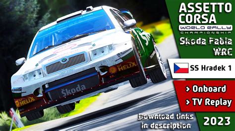 Assetto Corsa Rally Skoda Fabia WRC SS Hradek 1 YouTube