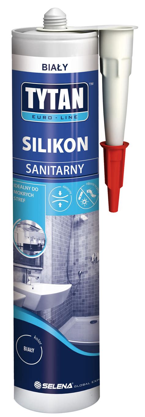 Silikon sanitarny TYTAN EUROLINE biały 280 ml Bricomarche pl