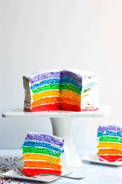 Birthday Cake Slice Rainbow