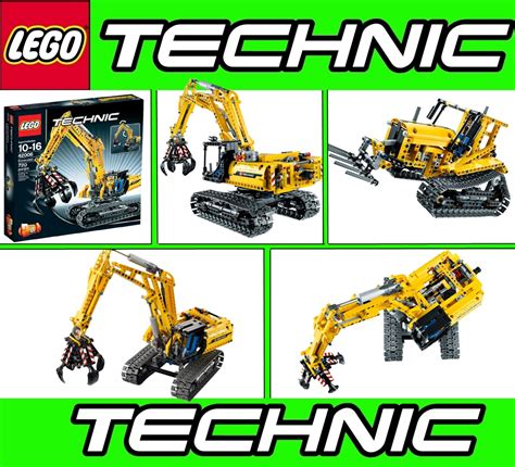 Lego Technic 42006 Crawler Excavators Binsb 2 In 1 Model Ebay