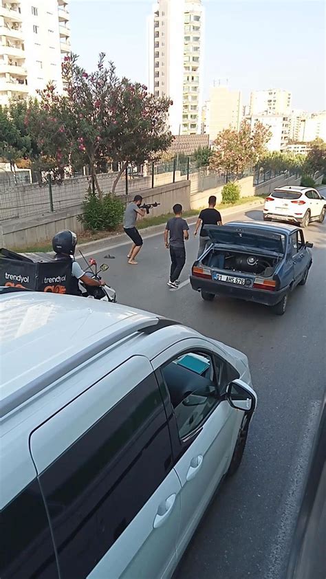 Adana da yol verme tartışmasında bagajdan tüfek çıkarıp ateş açtılar