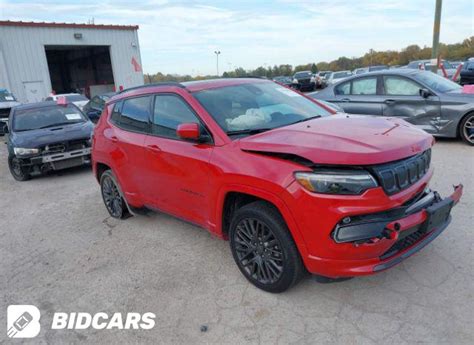2022 Jeep Compass Red Edition 4x4 3c4njdcb0nt201771 Bid History