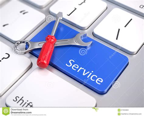 Repair Service Stock Illustration Illustration Of Screwdriver 67404884