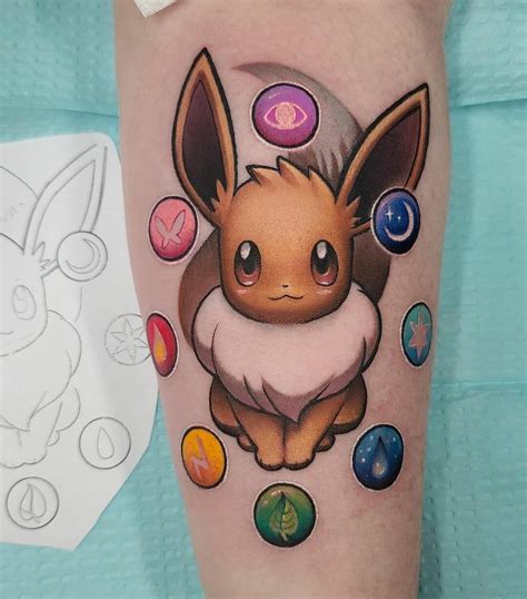 101 Best Eevee Tattoo Ideas You Ll Have To See To Believe