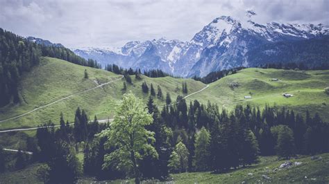 Wallpaper Landscape Forest Mountains Nature Sky National Park