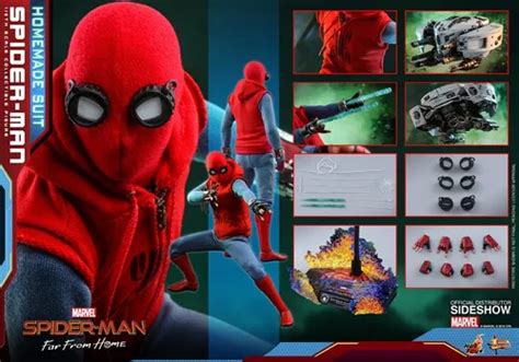 Spiderman homemade Suit Hot Toys Envío gratis