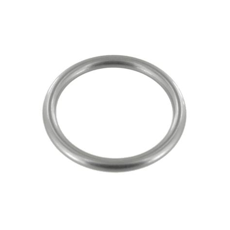 Ort Nickel Matte Thin O Ring Solid Brass Ll Multiple Sizes