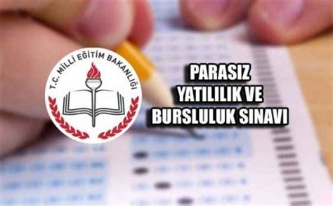 MEB Parasız Yatılılık ve Bursluluk Sınavı Cevap Anahtarı Yayınlandı mı