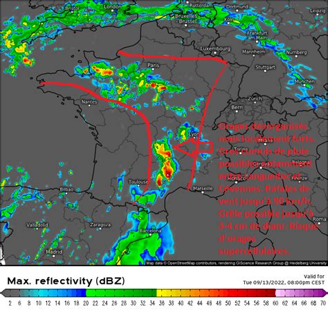 Fabien Delacour on Twitter Risque d orages à partir de cet AM