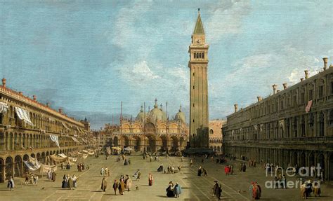 Piazza San Marco, 1720's Photograph by Canaletto | Fine Art America