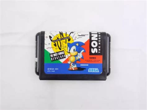 Sega Mega Drive Sonic The Hedgehog Asian Pal Grade A Eur