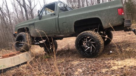 1984 Chevrolet K10 With 20x14 76 Xd Riot And 36155r20 Mickey