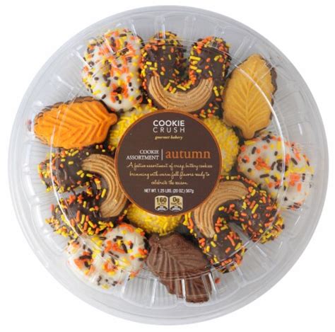 Autumn Cookie Assortment Tray 20 Oz Kroger