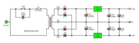 Power Supply Circuit Explained ElecCircuit