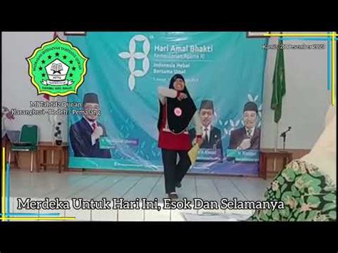 Cipta Dan Pembacaan Puisi Doa Untuk Palestina Merdeka Dalam Rangka Hab