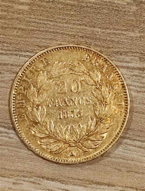 Estimation 20 Franc Napoléon Iii 1856