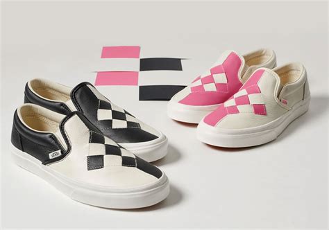 Vans Checkerboard Woven Leather Slip On Release Info | SneakerNews.com