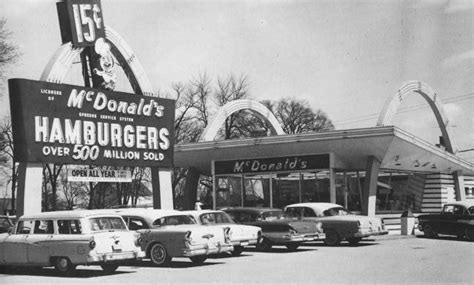 Mcdonalds Mcdonalds Restaurant The Good Old Days Life In The 1950s