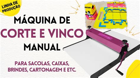 Como Cortar Na Máquina de Corte e Vinco Manual Facas de Corte