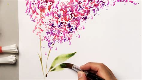 Flower Drawing Easy Watercolor Best Flower Site