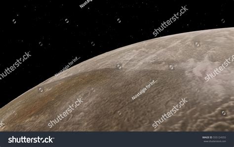 Largest Moon Jupiter Ganymede Elements This Stock Illustration ...