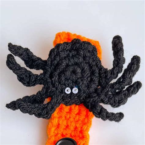 Crochet Spider Applique Free Crochet Pattern Nana S Crafty Home