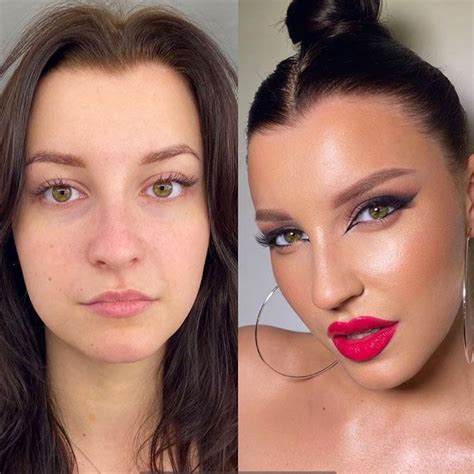 Before And After Makeup Transformation Pictures Makeupview Co