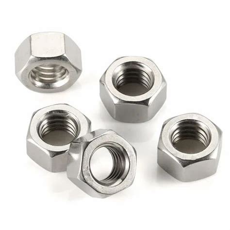 Stainless Steel Hexagonal Nut Size Inch At Rs Piece In Ludhiana