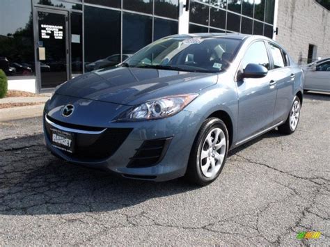 2010 Gunmetal Blue Mica Mazda Mazda3 I Sport 4 Door 35354639 Photo 3