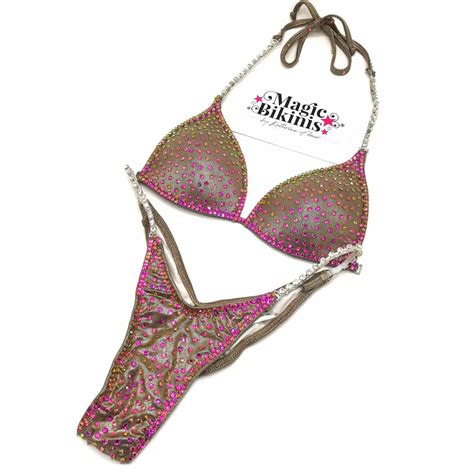 Competition Bikini No Bronze Avatar Sparkles NPC PCA ICN INBA Bodybuilding Bikinis