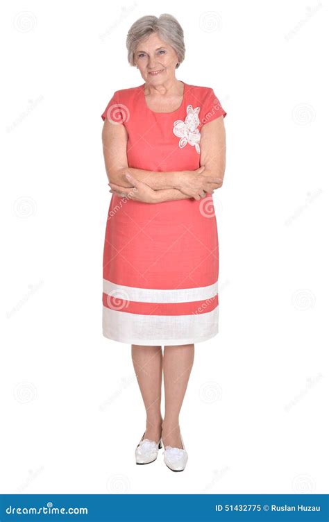 Woman In Red Dress Stock Image Image Of Adult Lady 51432775