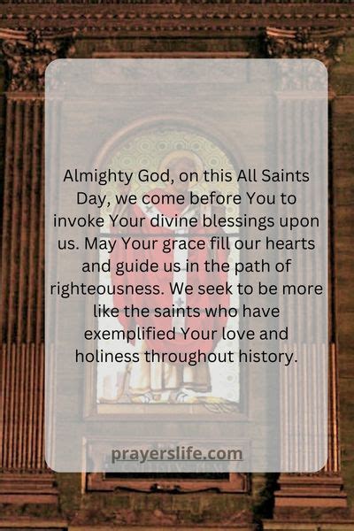 16 Powerful Opening Prayer For All Saints Day