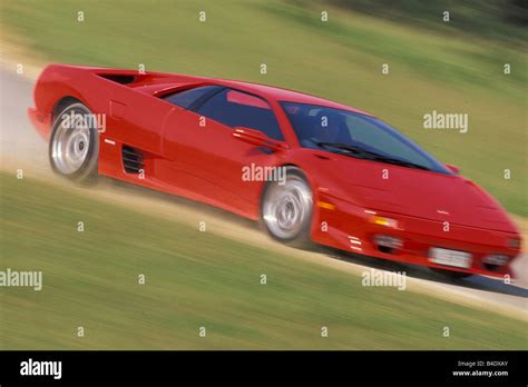 Car Lamborghini Diablo Vt Coupe Coupe Roadster Red Model Year
