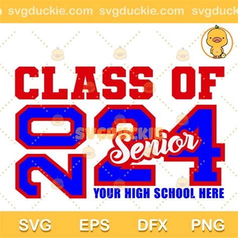 Vintage In My Senior Era Class Of 2024 SVG, Class Of 2024