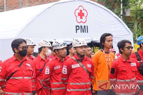 Relawan Pmi Diminta Maksimalkan Proses Evakuasi Dan Pencarian Korban