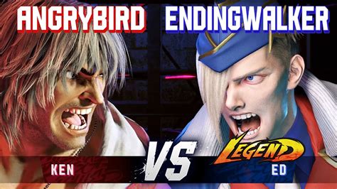 SF6 ANGRYBIRD Ken Vs ENDINGWALKER Ed High Level Gameplay YouTube