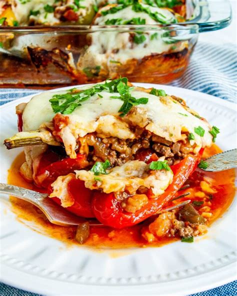 Mexican Stuffed Peppers Craving Home Cooked